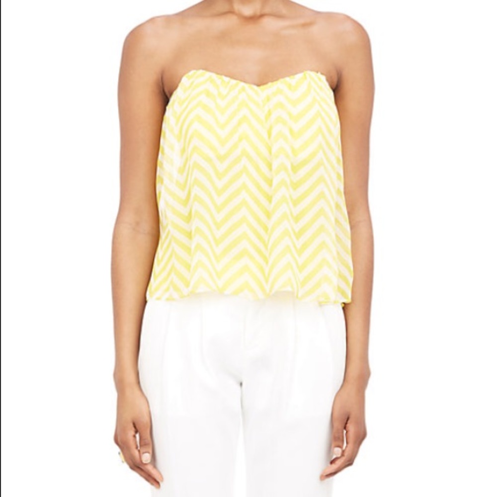 Michelle Mason Chevron Top